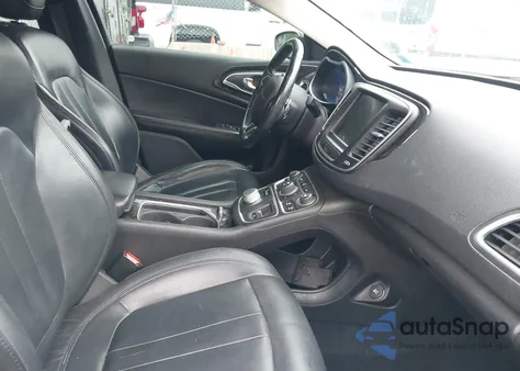 2015 Chrysler 200 C из США, поврежденный, VIN 1C3CCCCG9FN519787